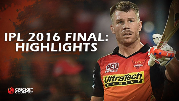 David Warner was brilliant with the bat for SRH once again © AFP