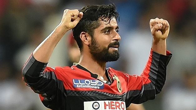 Brendon McCullum and Aaron Finch were dismissed for one and four, respectively by spinner Iqbal Abdulla (above) © AFP