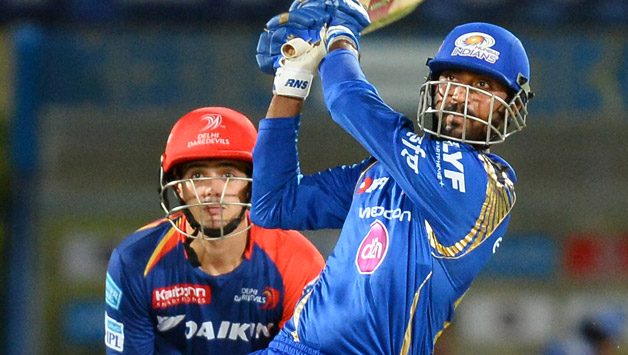 Krunal Pandya was looking at ease during his stay at the crease © AFP