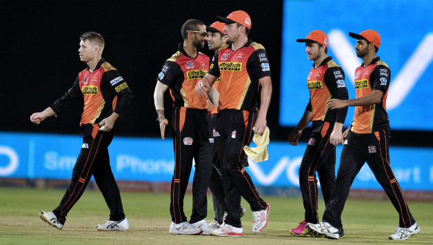 Sunrisers Hyderabad moved to the top of the IPL 9 points table © AFP
