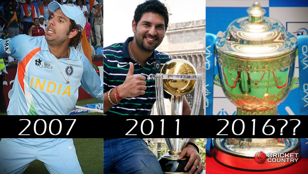 Yuvraj Singh has won the World T20 and ICC World Cup with India © Getty Images