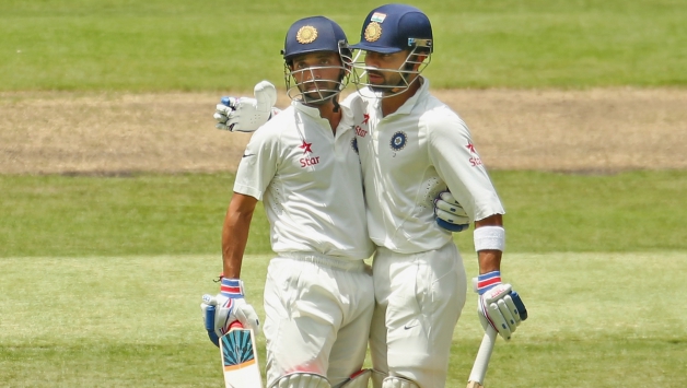 Ajinkya Rahane with Virat Kohli during a Test match Down Under © Getty Images
