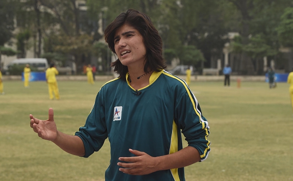 Diana Baig received her first international cap during ICC World Cup 2015 for the match against Bangladesh © Getty Images
