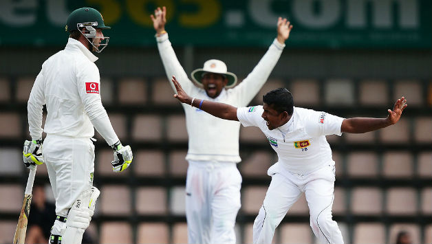 Rangana Herath scalped 14 wickets in two matches the last time Australia toured Sri Lanka © Getty Images