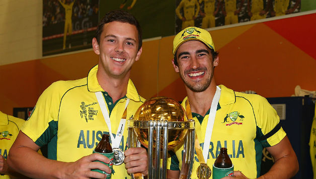 Australia will hope Josh Hazlewood and Mitchell Starc can form a pair for years to come © Getty Images
