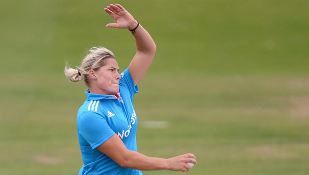 Katherine Brunt will aspire to pick up her 100th wicket in ODIs © Getty Images