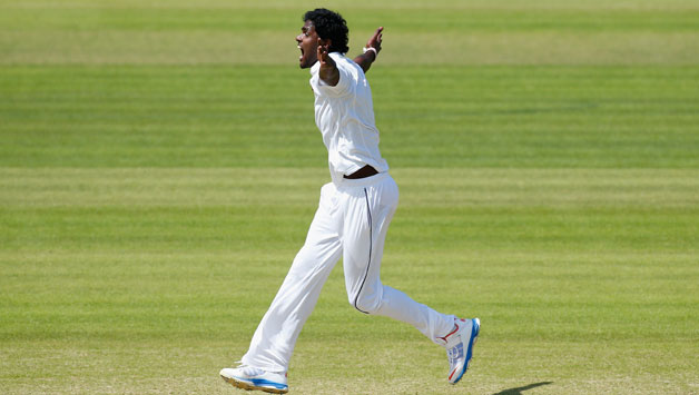 Shaminda Eranga was suspended by ICC on Sunday for suspect bowling action during Test series © Getty Images
