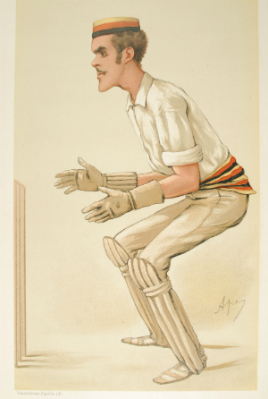 Alfred Lyttelton was introduced as No. 11 when all 12 men bowled for the only time in a First-Class match. Later, he would be introduced as No. 10 when all 11 men would bowl in a Test for the first time © Wikimedia