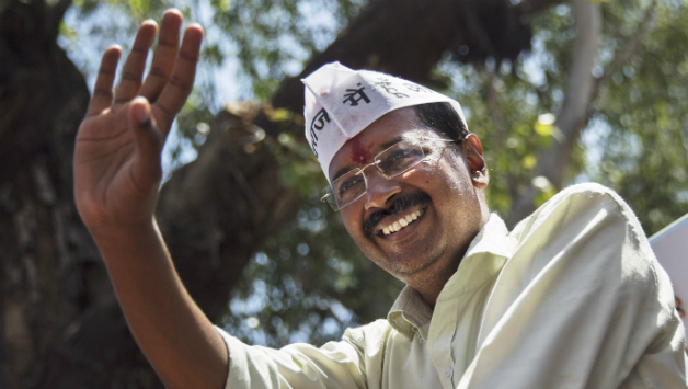 Arvind Kejriwal was caught in defamation case by Chetan Chauhan in April © Getty Images