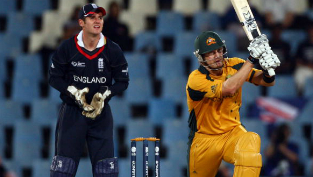 Shane Watson played a knock of 136 not-out in the semi-final of Champions Trophy 2009 © Getty Images