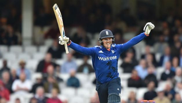 Jason Roy scored 162 in the fourth ODI against Sri Lanka © AFP