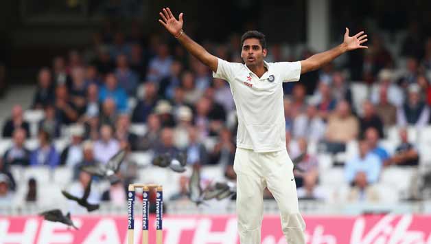 Bhuvneshwar Kumar will hope to be among the wickets against the West Indies, if he is included in the playing XI © Getty Images