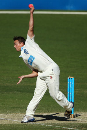 Stephen O'Keefe in action during Sheffield Shield match © Getty Images