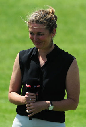 Charlotte Edwards is a part of Sky's commentary team for England Women vs Pakistan Women matches © Getty Images 