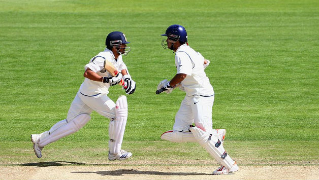 Sachin Tendulkar had a batting average of 60+ in Tests under Sourav Ganguly's captaincy © Getty Images