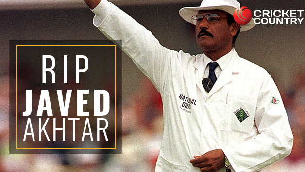 Javed Akhtar officiated in 18 Tests and 40 ODIs © Getty Images