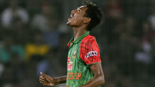 Mustafizur Rahman is one of the bright prospects of the Bangladesh team © AFP