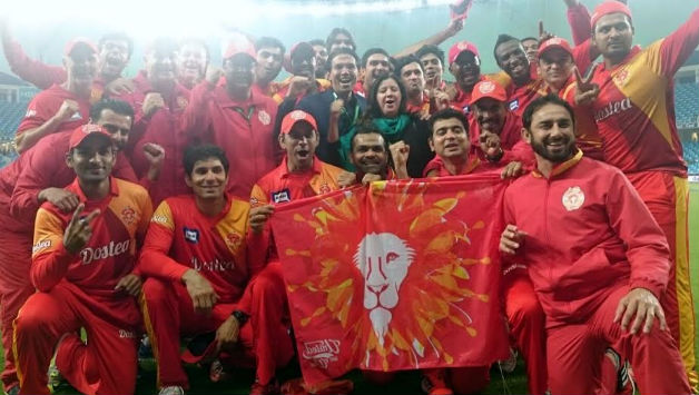 Islamabad United won the inaugural edition of the PSL. Photo Courtesy: Saj Sadiq on Twitter