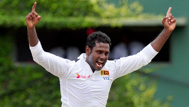 Angelo Mathews-led Sri Lanka are currently placed at 7th in ICC Test rankings ©  AFP