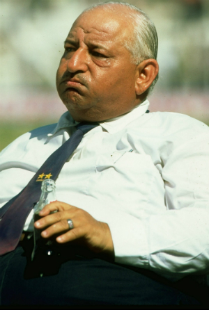 Despite being the butt of many a joke, the good-humoured Swaroop Kishen took everything in his stride; his authoritative presence ensured, he was in control out there © Getty Images