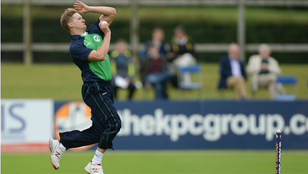 Barry McCarthy bagged two wickets on his debut against Sri Lanka © Getty Images