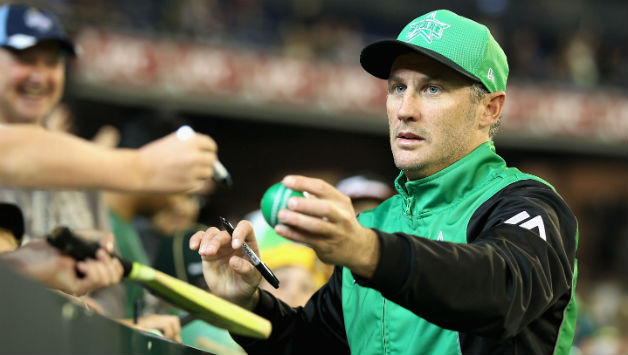 Hussey is determined to lead the Melbourne Stars and win the final © Getty Images