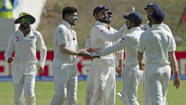 India have a 1-0 lead going into the second match of the Test series © AFP