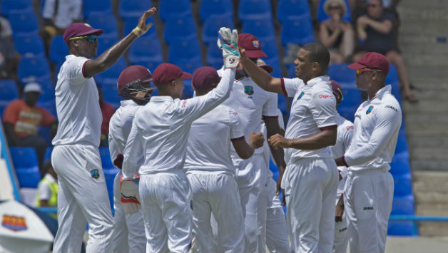 West Indies are put to chase 566 by India © AFP
