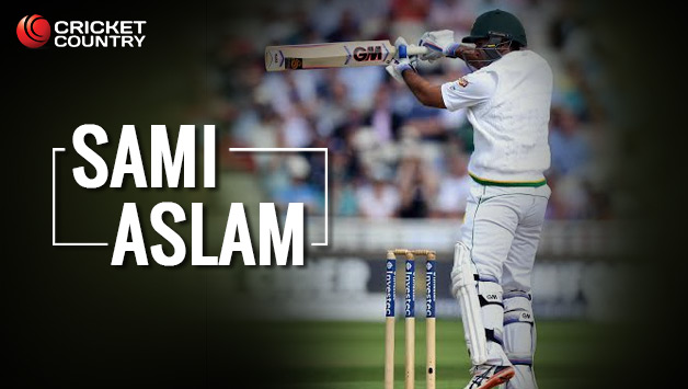Sami Aslam made his entry in four-Test series from 3rd Test at Edgbaston © Getty Images
