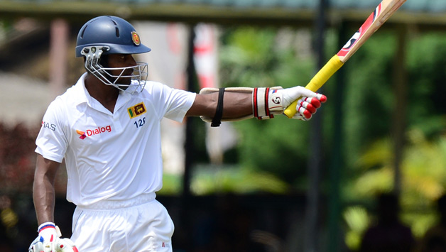 Kaushal Silva scored 115 in the third Test against Australia © AFP