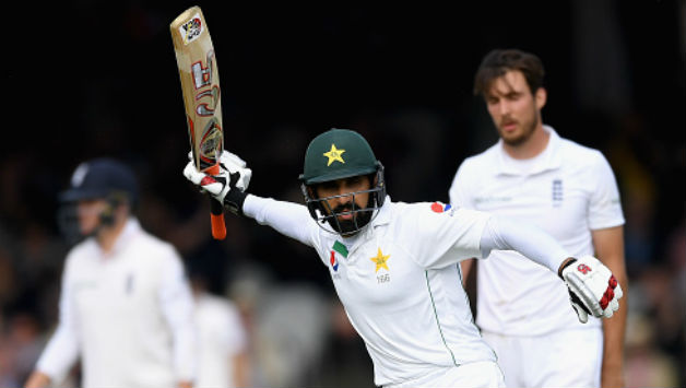 Misbah-ul-Haq scored a century on his first appearance on English soil © Getty Images