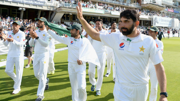 Misbah-ul-Haq led Pakistan to a memorable 2-2 draw in England © Getty Images