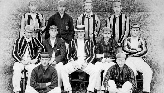 Oxford University cricket team, 1891 © Getty Images Back, from left: Lionel Palairet, Ernest Smith, Billy Wilson, Reginald Moss Middle, from left: Willie Llewellyn, Malcolm Jardine (c), Frederic Thesiger, Maurice Dauglish Front, from left: Henry Schwann, Henry Bradby