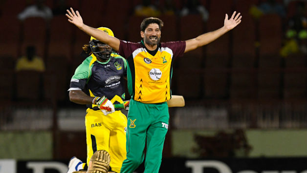 Sohail Tanvir hit the winning runs for Guyana Amazon Warriors © Getty Images