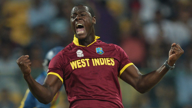 Carlos Brathwaite became an overnight sensation after smacking four consecutive sixes to help West Indies defeat England in the World T20 final in India 2016 © AFP