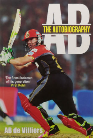 Front cover of AB: The Autobiography. Photo courtesy: Amazon