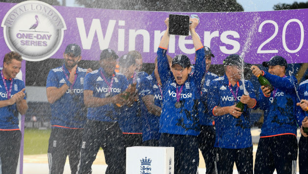 England won the ODI series 4-1, narrowly missing out on a whitewash © Getty Images