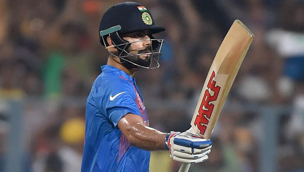 Virat Kohli is yet to be challenged for the No.2 spot in the ICC ODI Rankings for batsmen © AFP
