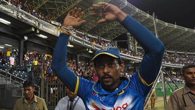Tillakartne Dilshan had a sad end to his international career with a loss and no showing with the bat © AFP