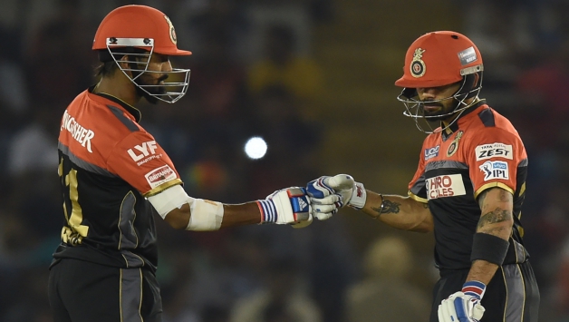 KL Rahul (Left) and Virat Kohli often rescued RCB out of trouble in IPL 2016 © AFP