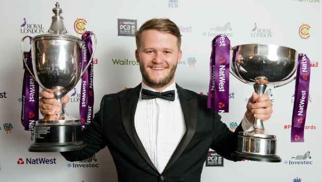 Ben Duckett became the first player to be named players' player of the year and young player of the year in the same season © Getty Images