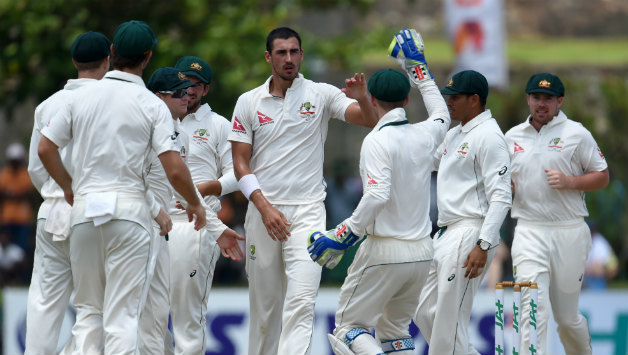 Mitchell Starc had surgery last week that required 30 stitches after suffering deep lacerations when he collided with training equipment © AFP