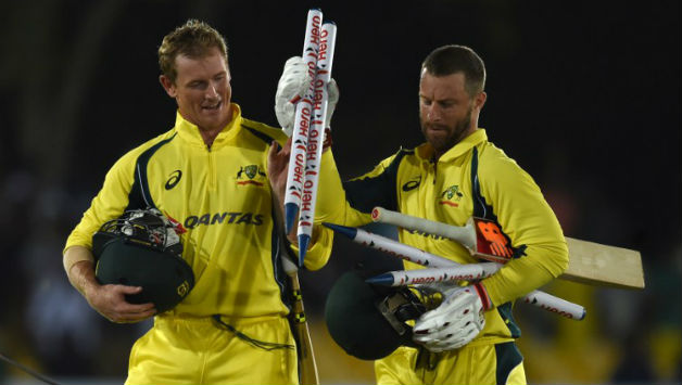 George Bailey and Matthew Wade had a fantastic series with the bat © AFP