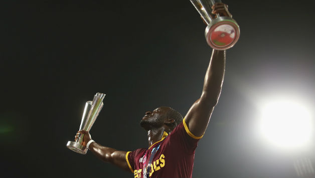 Darren Sammy's speech after the World T20 final is tipped to be the reason why he was sacked T20I captain © Getty Images 