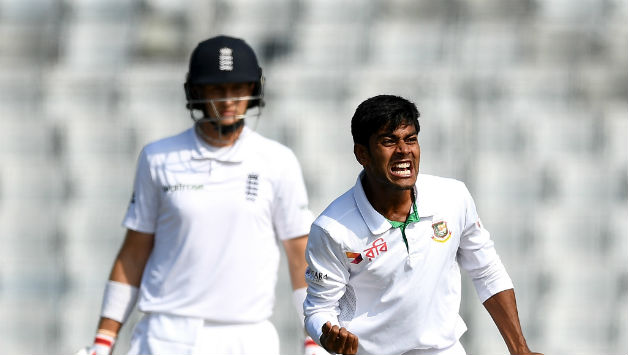 Mehedi Hasan picked up his second five-wicket haul in as many Tests for Bangladesh © Getty Images