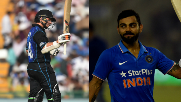 Tom Latham has scored five half-centuries in this tour while Virat Kohli remained unbeaten on 154 in the previous ODI © AFP