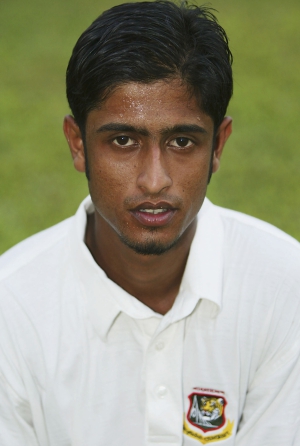 Mosaddek Hossain became the first Bangladeshi to pick a wicket off his first ball in international game © Getty Images