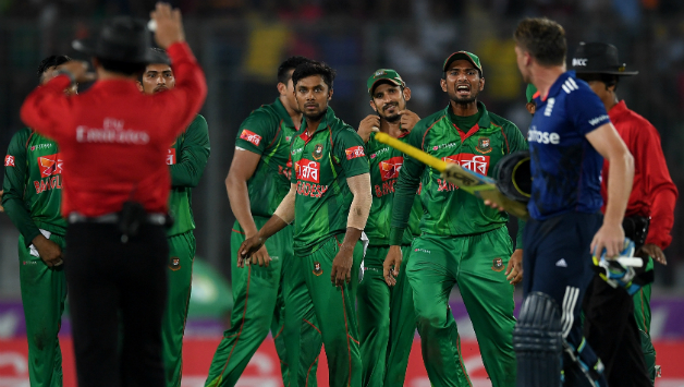 Both England and Bangladesh players were charged up in the second ODI which turned out to be an intense affair © Getty Images