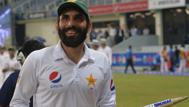 Misbah-ul-Haq admitted his side were feeling the pressure when Darren Bravo was out in the middle on Day 5 © AFP