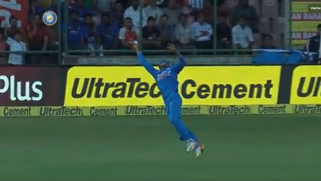 Beside that catch, Akshar Patel also took one-wicket in 2nd ODI © Screengrab